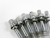 (x6) Ludwig Snare Tom Drum Tension Rods 2-1/4" Chrome : Lot082