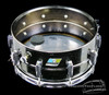 1970s Ludwig Black Beauty Snare Drum Blue Olive Badge Vintage 6.5x14 **SOLD**