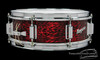 1965 Rogers Powertone Vintage Snare Drum Red Onyx Pearl : 5 x 14 : SOLD