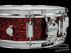 1965 Rogers Powertone Vintage Snare Drum Red Onyx Pearl : 5 x 14 : SOLD
