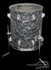 1964 Rogers Holiday Floor Tom Drum Black Diamond Pearl BDP : 16 x 14 **SOLD**