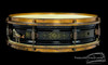 1923-25 Leedy Multi-Model 'Black Elite' Snare Drum :  4 x 14  