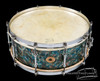 1930-1932 Ludwig Standard Model  Snare Rainbow Pearl / Peacock II :  5 x 14  
