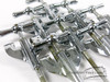 (x8) 1950s 60s Gretsch Bass Drum Tension Rods Torpedo Vintage Style : Lot157