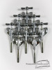 (x8) 1950s 60s Gretsch Bass Drum Tension Rods Torpedo Vintage Style : Lot157