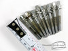 (x8) 1960s Gretsch ROUND BADGE Drum Tension Rods 2" : Lot080