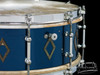 1933 Ludwig  Hi-Luster Blue Outfit Vintage Drum Kit : 14x28 - 5x14