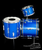 1965 Ludwig Club Date Blue Sparkle Kit : 20 12 14 **SOLD**