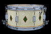 1937 Leedy Broadway Parallel Dual Model Full Dress Snare Drum :  6.5 x 14  