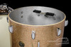 1960s Gretsch Champagne Gold Sparkle Bop Kit :  18 - 12 - 12 - 14 - 14 - 14 **SOLD**