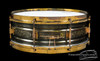 1920s Leedy Black Elite Model Snare "Carroll" :  5 x 14 **SOLD**