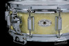 1964 Rogers Dynasonic WMP Vintage Snare Drum White Marine Pearl 5 x 14