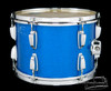 1960s 70s Ludwig 9"x13" Blue Sparkle Rack Tom Vintage Drum Blue Olive Badge