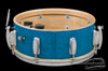 1950s Slingerland Super Gene Krupa Model Radio King Snare Drum Blue Sparkle : 5.5 x 14