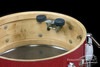 1950s Slingerland Super Gene Krupa Model Radio King Snare Drum Red Sparkle : 5.5 x 14