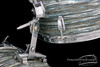 1960s Ludwig Keystone Badge Vintage Drum Kit : Oyster Blue Pearl : 20 12 16