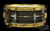 1930-31 Leedy Broadway Parallel Thunderbird Full Dress Snare Drum :  5 x 14  