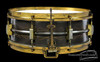 1930-31 Leedy Broadway Parallel Thunderbird Full Dress Snare Drum :  5 x 14  
