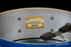 1960s Gretsch 'Name Band' Model 4157 Snare Drum Blue Sparkle Round Badge 5.5 x 14