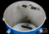 1960s Gretsch 16"x16" Round Badge Floor Tom Drum : Name Band : Blue Sparkle