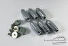 1950s 1960s (x6) Rogers Medium Size Bread Butter Lugs Holiday : Lot027
