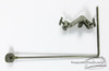 1930s-40s Leedy Vintage Cymbal Holder L Arm Bass Clamp : CY01