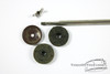 1950s Leedy Ludwig Vintage Cymbal Holder L Arm Bass Clamp : CY06