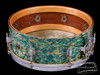 1930s Leedy 'Professional' Model Vintage Snare Drum : Rainbow Pearl : 5 x 14