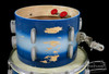 1930s Slingerland Vintage Radio King Blue Silver Duco Trap Drum Kit