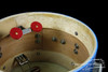 1930s Slingerland Vintage Radio King Blue Silver Duco Trap Drum Kit