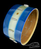 1930s Slingerland Vintage Radio King Blue Silver Duco Trap Drum Kit