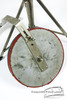 1940s Walberg & Auge Vintage Drum Throne Stool Nickel Base Backrest : TH01