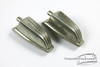 (x2) 1950s Ludwig WFL Bass Floor Tom Drum Lugs Nickel Hardware : Lot038