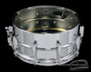 1980s Ludwig Supraphonic Vintage Snare Drum Blue Olive Badge Aluminum : 6.5 x 14
