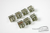 1920s 30s Ludwig / Slingerland / Leedy Nickel over Brass Snare Clips : Lot219