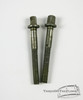 (x2) 1920s 30s Ludwig Snare Drum Tension Rods Nickel : Lot217
