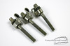 1920s 30s Ludwig Snare Drum Tension Rods & Clips Nickel over Brass : Lot218