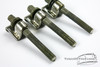 1920s 30s Ludwig Snare Drum Tension Rods & Clips Nickel over Brass : Lot218