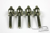 1920s 30s Ludwig Snare Drum Tension Rods & Clips Nickel over Brass : Lot215