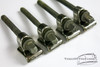 1920s 30s Ludwig Snare Drum Tension Rods & Clips Nickel over Brass : Lot215