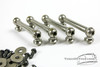 (x4) 1920s 30s Ludwig Snare Drum Tube Lugs Vintage Nickel : Lot161