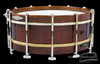 1900s York & Sons Vintage Snare Drum 12-Lug 4"x13" Percussion & Case