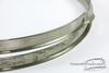 1920s 30s Ludwig 14" Nickel Over Brass Snare Drum Hoops : HP14LSN