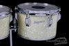 1960s Rogers Concert Toms WMP Vintage Drums White Marine Pearl : 8" & 10"