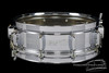 1961 Rogers Dynasonic Snare Drum Bread Butter Lugs Vintage Cleveland 5 x 14