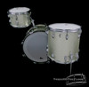 1966 Slingerland 'Modern Jazz Outfit' Vintage Drum Kit Sparkling Silver : 20-12-14