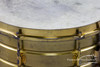 1920s Leedy 'All Metal' Model Snare Drum Lacquered Brass :  6 x 14  