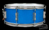 1963 Ludwig Auditorium Model Snare Drum Sparkling Blue Pearl : 6.5 x 15