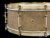 1924-26 Leedy 'Paisley Gold' Uncatalogued Standard Model Snare  :  5 x 14  