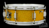 1936 Leedy Broadway Standard Model Snare Drum Sparkling Gold : 5 x 14